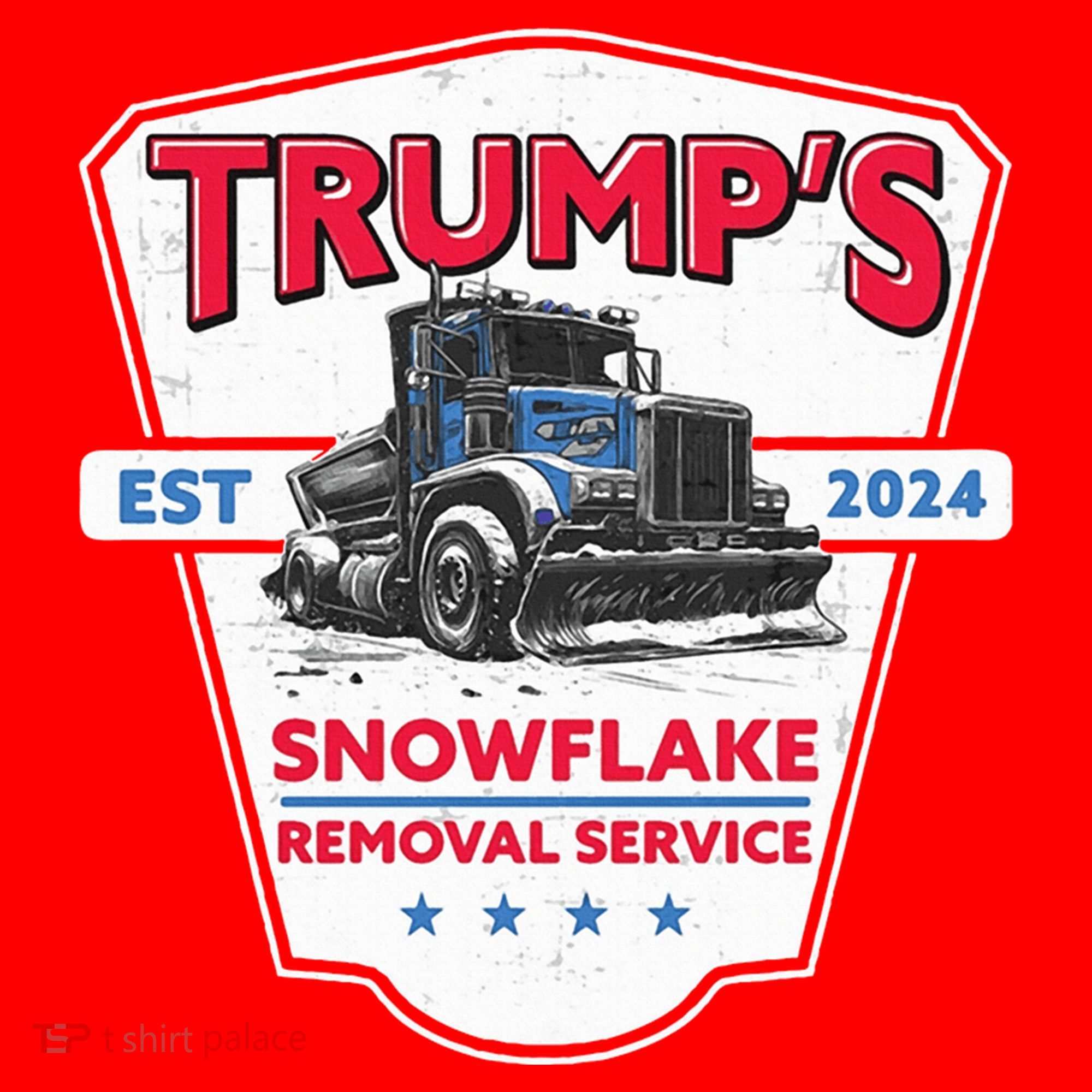 Trumps Snowflake Removal Service Est 2024 Santa Hat