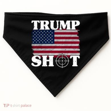 Trump Shot Rally Failed Shots Fired Assassination USA-Made Doggie Bandana