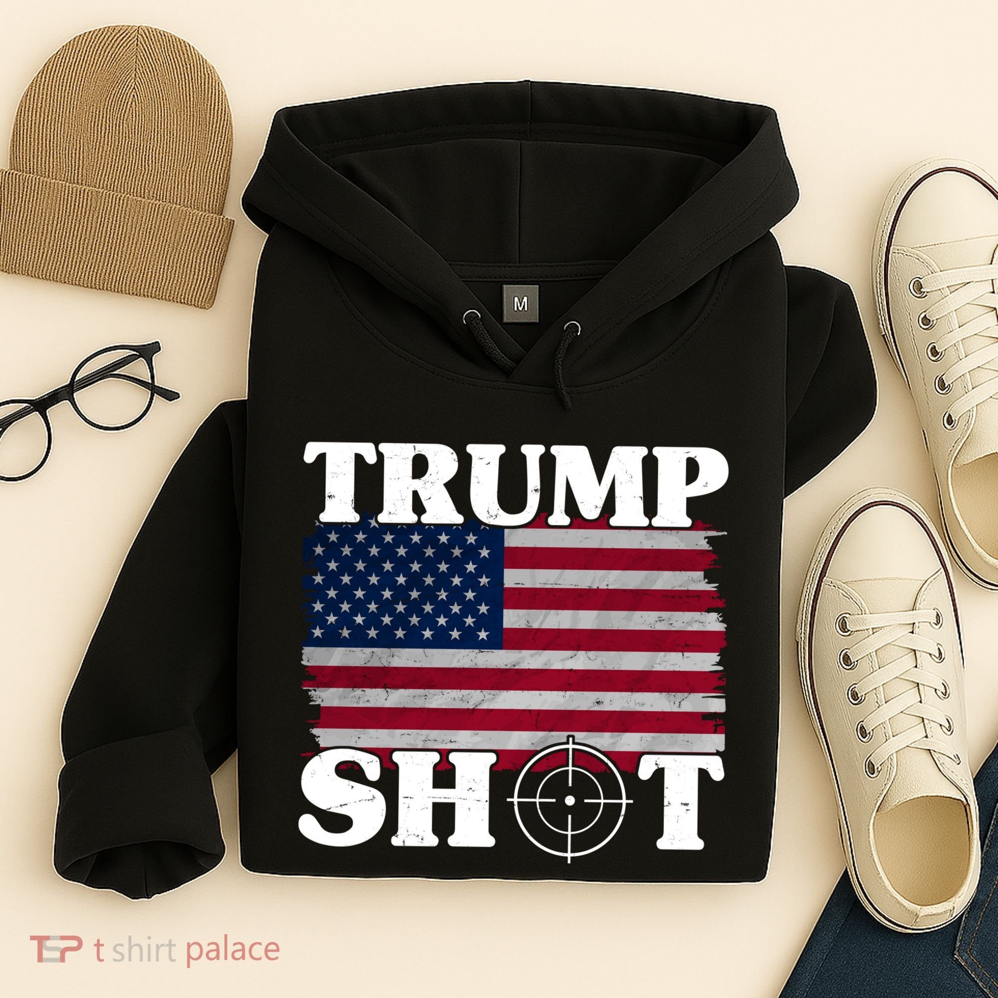 Trump Shot Rally Failed Shots Fired Assassination Hoodie