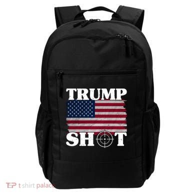 Trump Shot Rally Failed Shots Fired Assassination Backpack