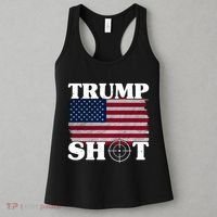 Trump Shot Rally Failed Shots Fired Assassination Women's Tank Top thumb 3