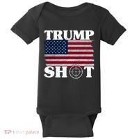 Trump Shot Rally Failed Shots Fired Assassination Baby Bodysuit thumb 0