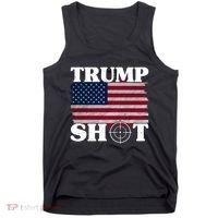 Trump Shot Rally Failed Shots Fired Assassination Tank Top thumb 0