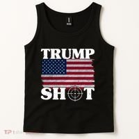 Trump Shot Rally Failed Shots Fired Assassination Tank Top thumb 2