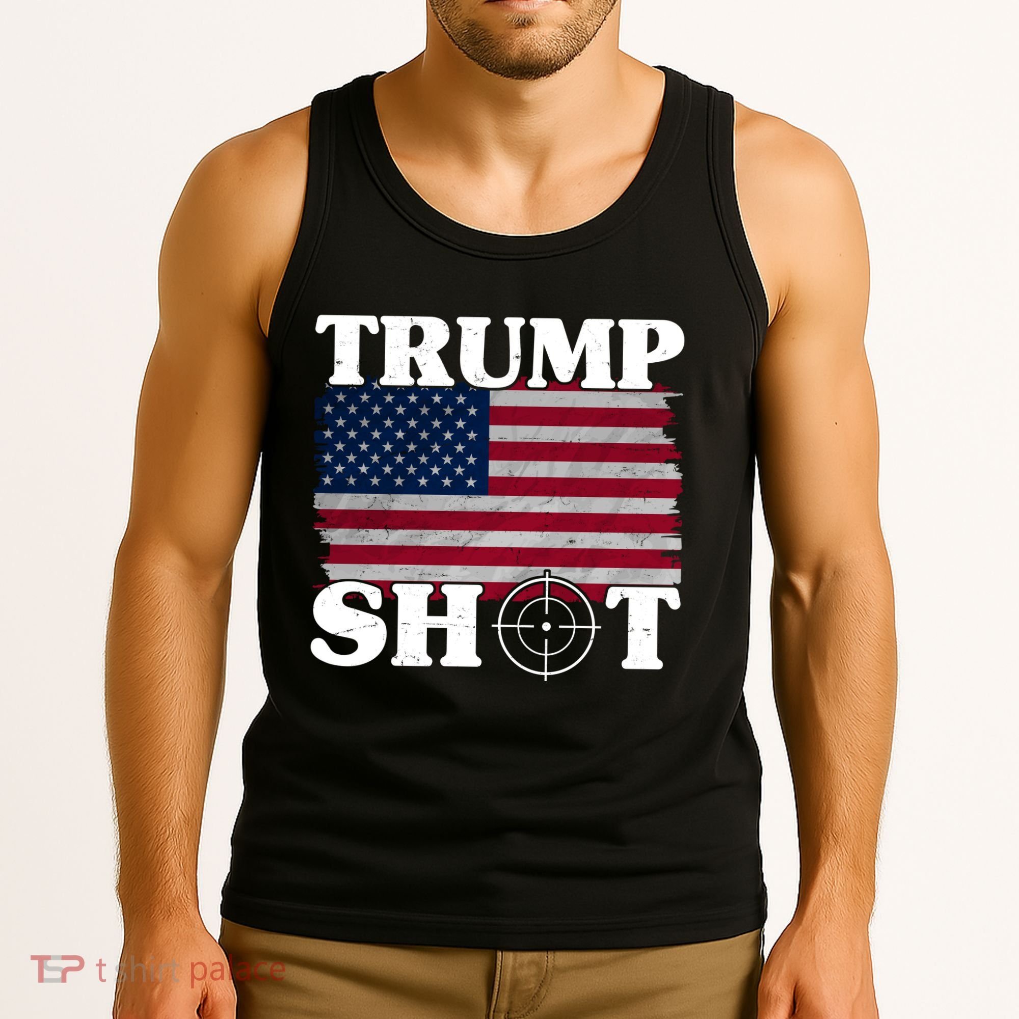 Trump Shot Rally Failed Shots Fired Assassination Tank Top