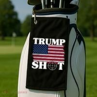 Trump Shot Rally Failed Shots Fired Assassination Golf Towel thumb 2