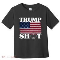 Trump Shot Rally Failed Shots Fired Assassination Toddler T-Shirt thumb 0