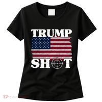 Trump Shot Rally Failed Shots Fired Assassination Women's T-Shirt thumb 0