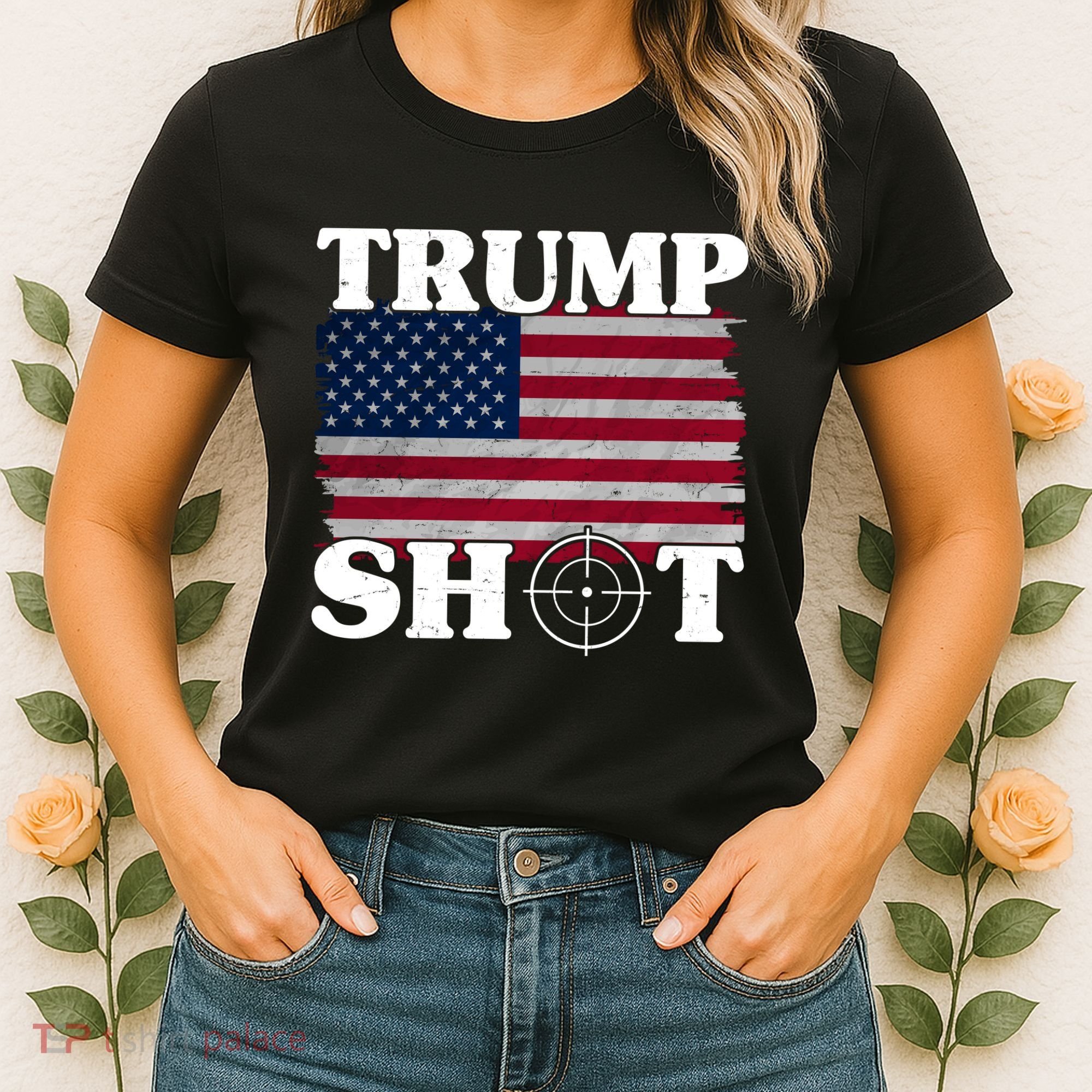 Trump Shot Rally Failed Shots Fired Assassination Women's T-Shirt