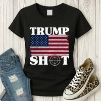 Trump Shot Rally Failed Shots Fired Assassination Women's T-Shirt thumb 3