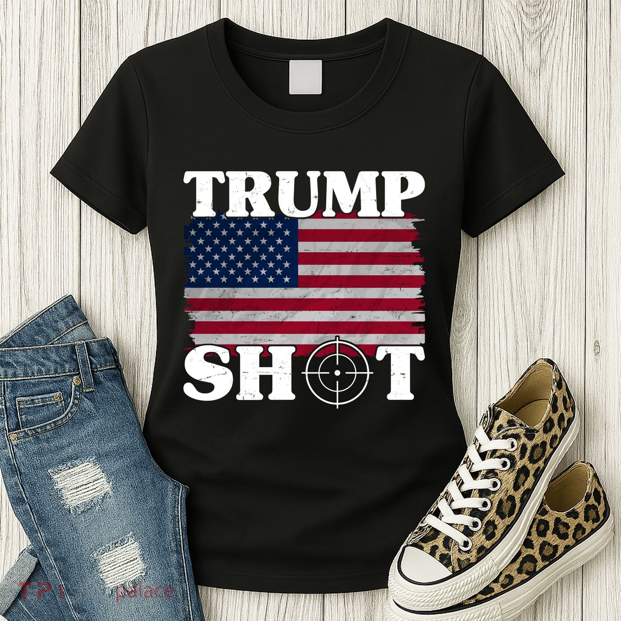 Trump Shot Rally Failed Shots Fired Assassination Women's T-Shirt
