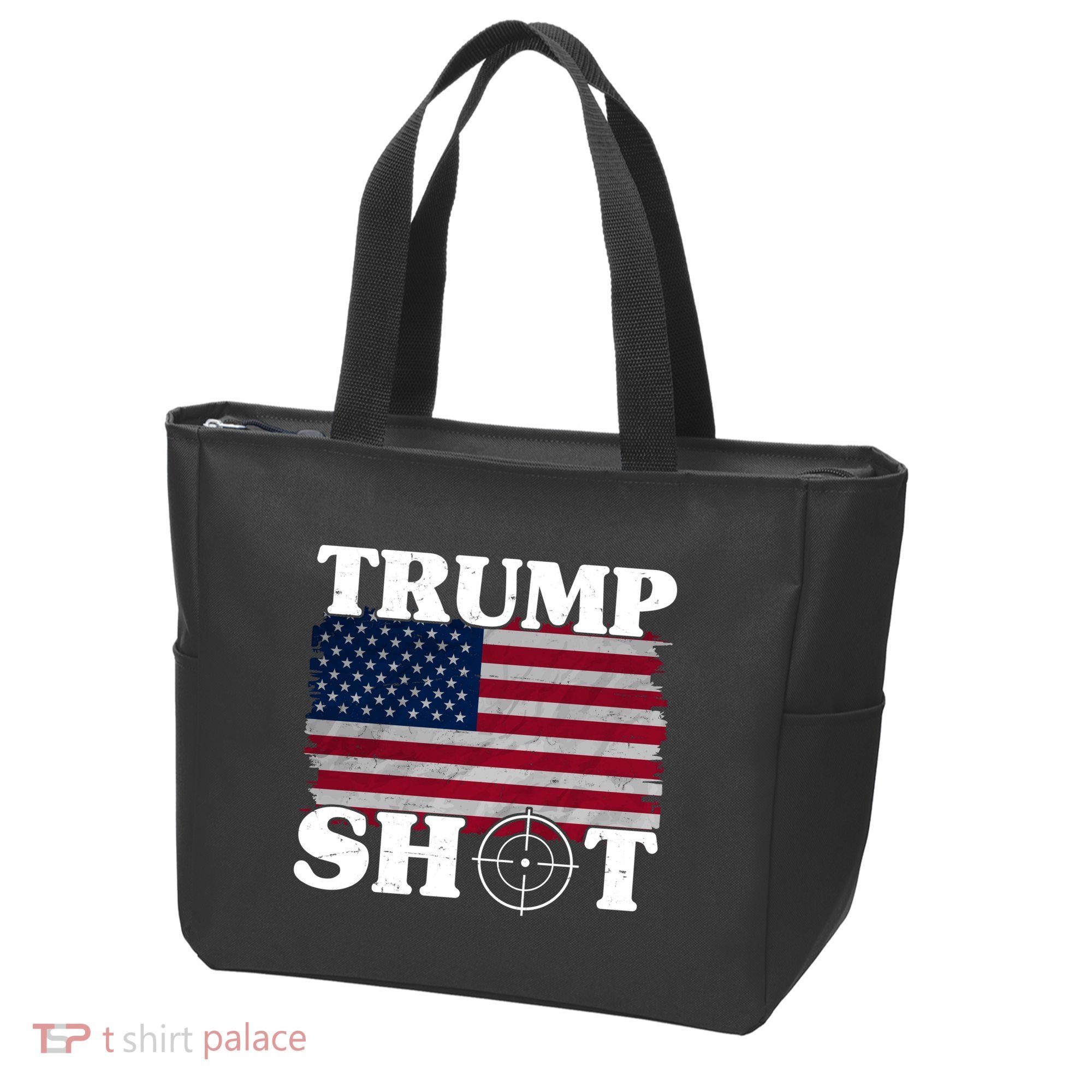 Trump Shot Rally Failed Shots Fired Assassination Tote Bag