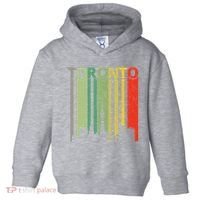 Toronto Skyline Retro Toronto Toddler Hoodie thumb 0