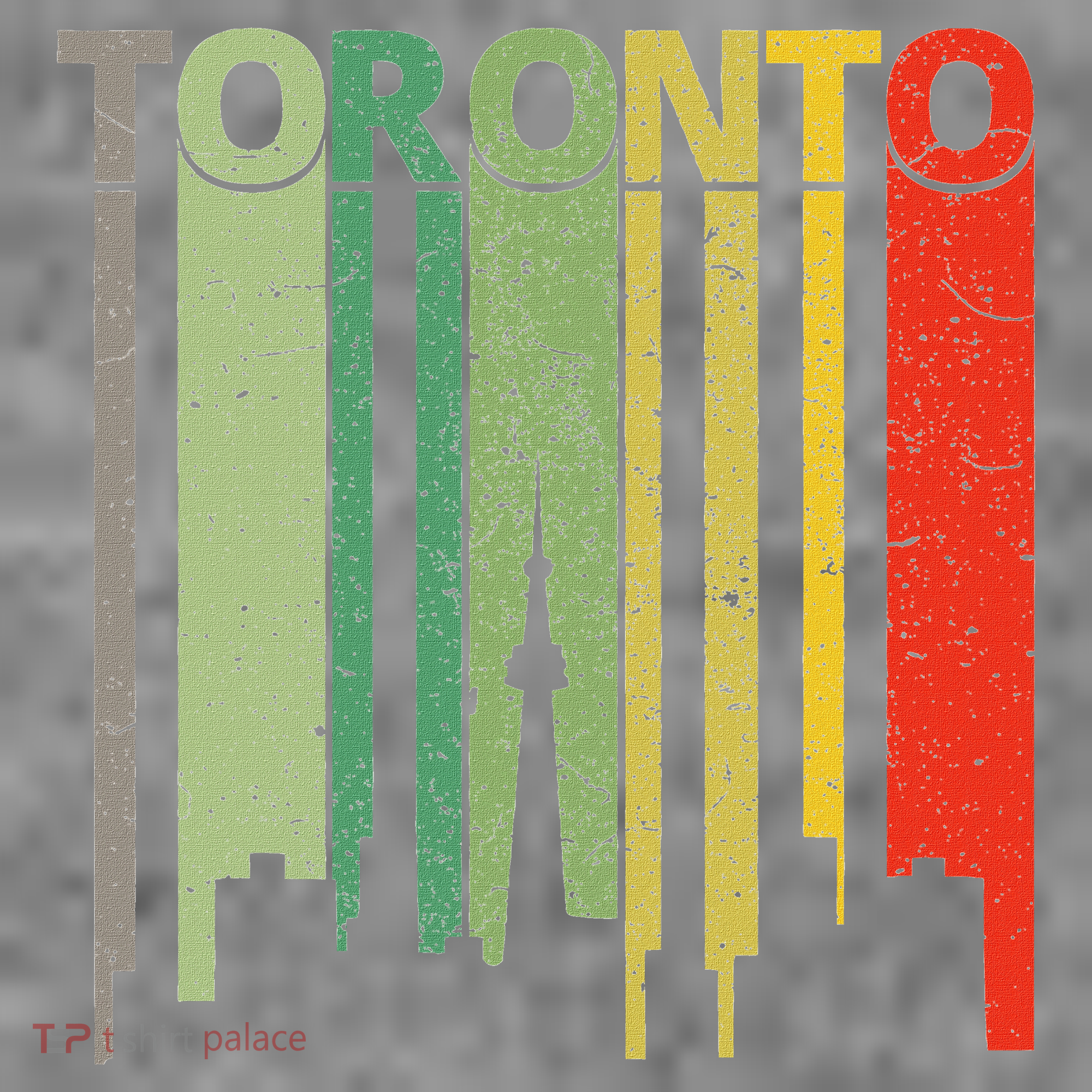 Toronto Skyline Retro Toronto Toddler Hoodie