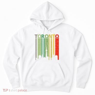 Toronto Skyline Retro Toronto Hoodie