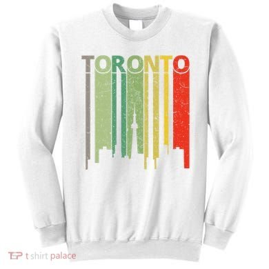 Toronto Skyline Retro Toronto Sweatshirt