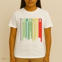 Toronto Skyline Retro Toronto T-Shirt thumb 4