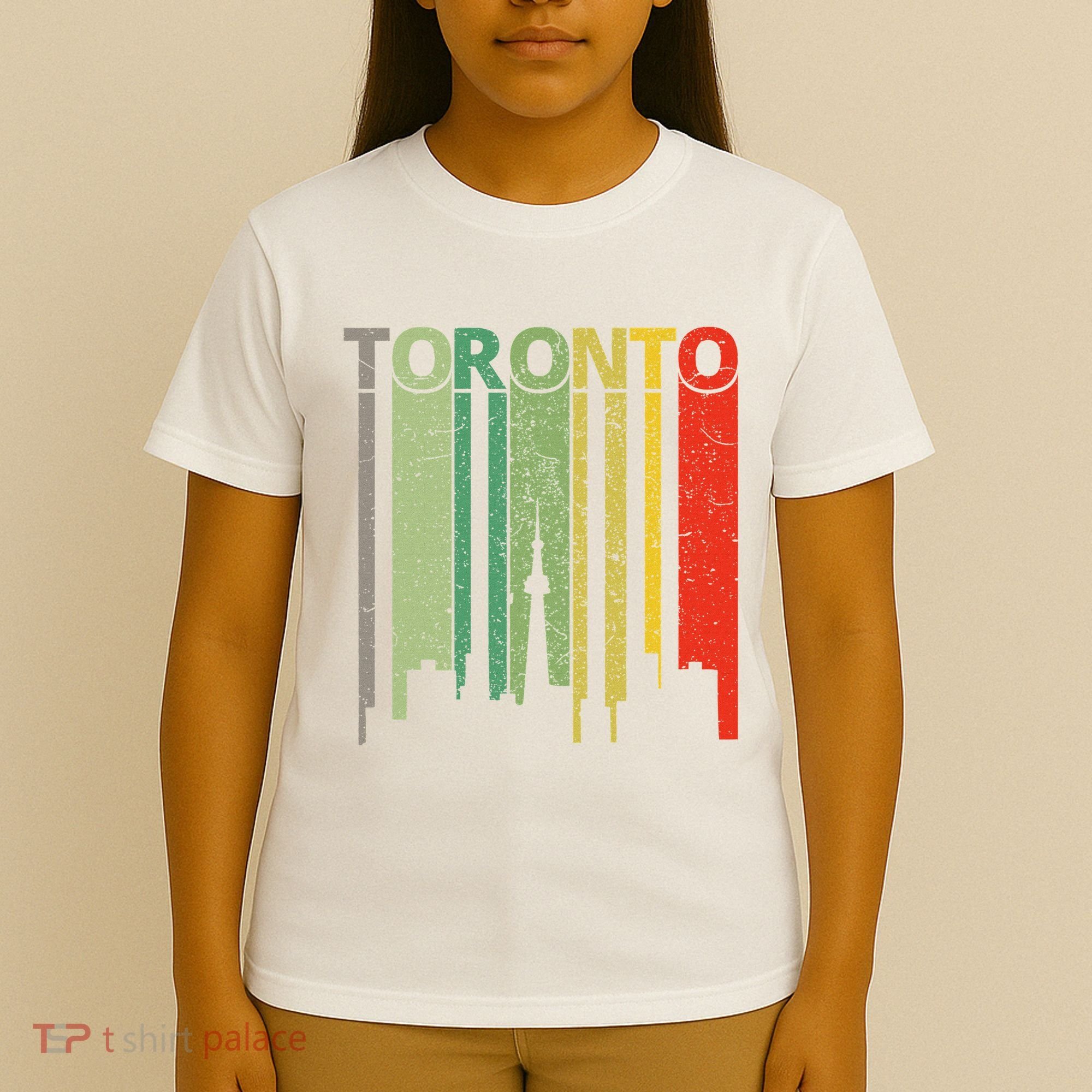Toronto Skyline Retro Toronto T-Shirt