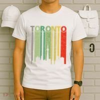 Toronto Skyline Retro Toronto T-Shirt thumb 6