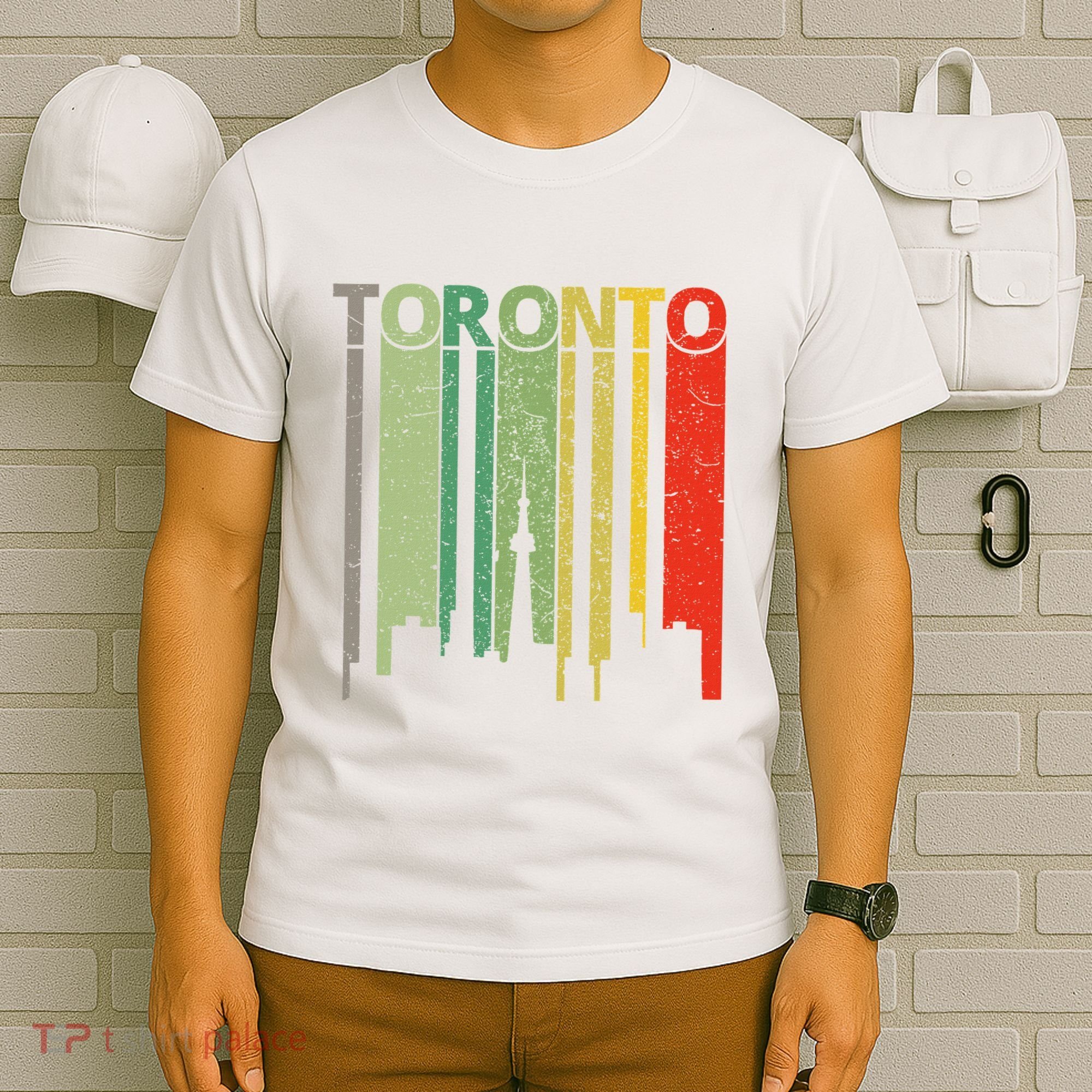 Toronto Skyline Retro Toronto T-Shirt