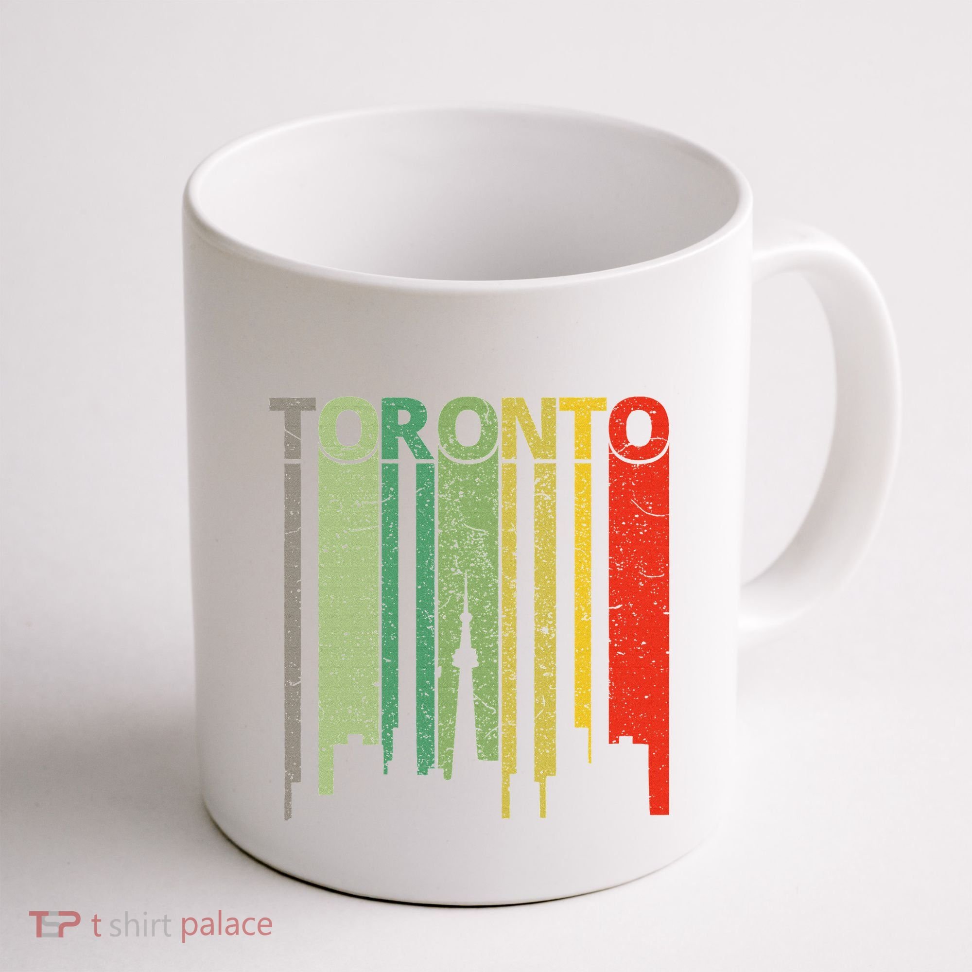Toronto Skyline Retro Toronto Coffee Mug