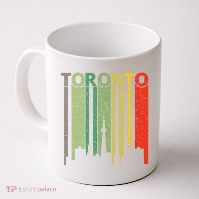 Toronto Skyline Retro Toronto Coffee Mug