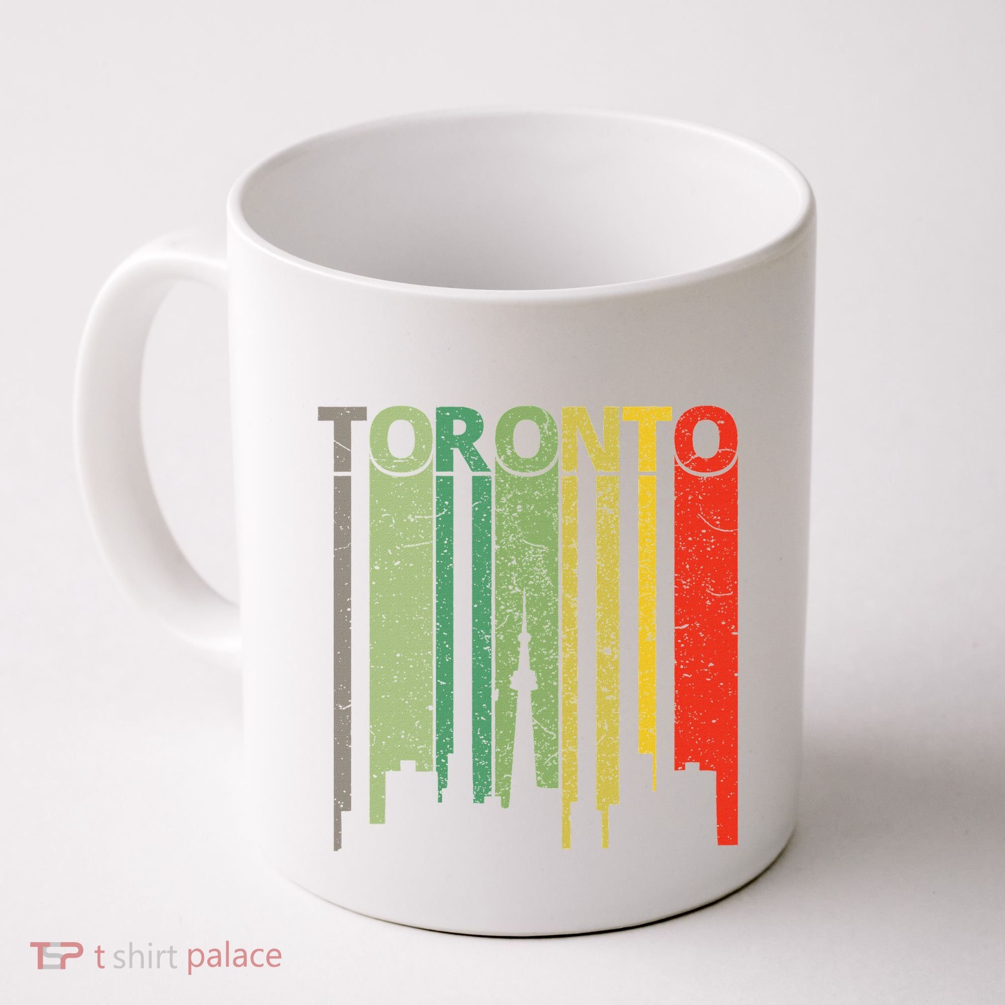Toronto Skyline Retro Toronto Coffee Mug
