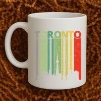 Toronto Skyline Retro Toronto Coffee Mug thumb 2