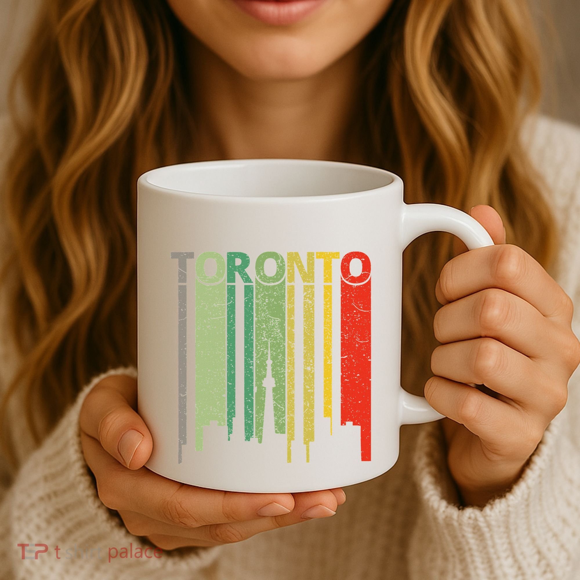 Toronto Skyline Retro Toronto Coffee Mug