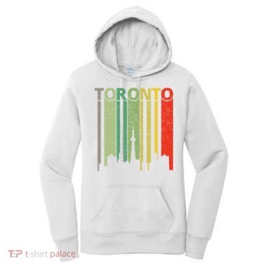 Toronto Skyline Retro Toronto Women's Hoodie