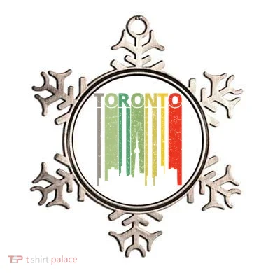 Toronto Skyline Retro Toronto Ornament