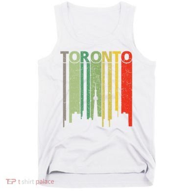 Toronto Skyline Retro Toronto Tank Top
