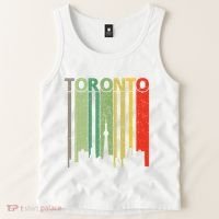 Toronto Skyline Retro Toronto Tank Top thumb 2