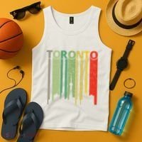 Toronto Skyline Retro Toronto Tank Top thumb 4
