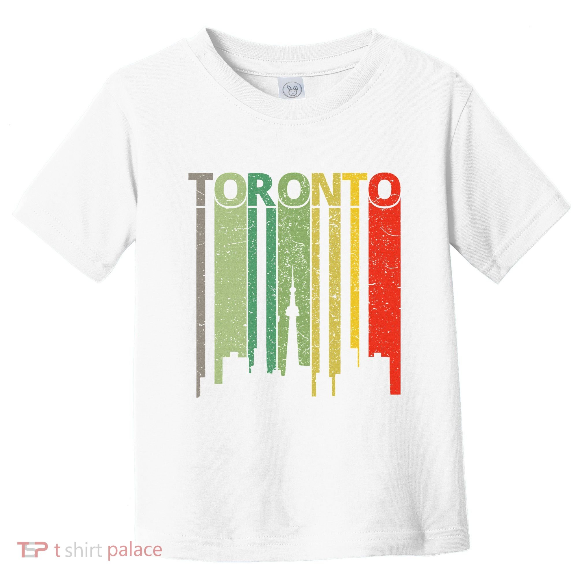 Toronto Skyline Retro Toronto Toddler T-Shirt