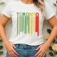 Toronto Skyline Retro Toronto Women's T-Shirt thumb 2