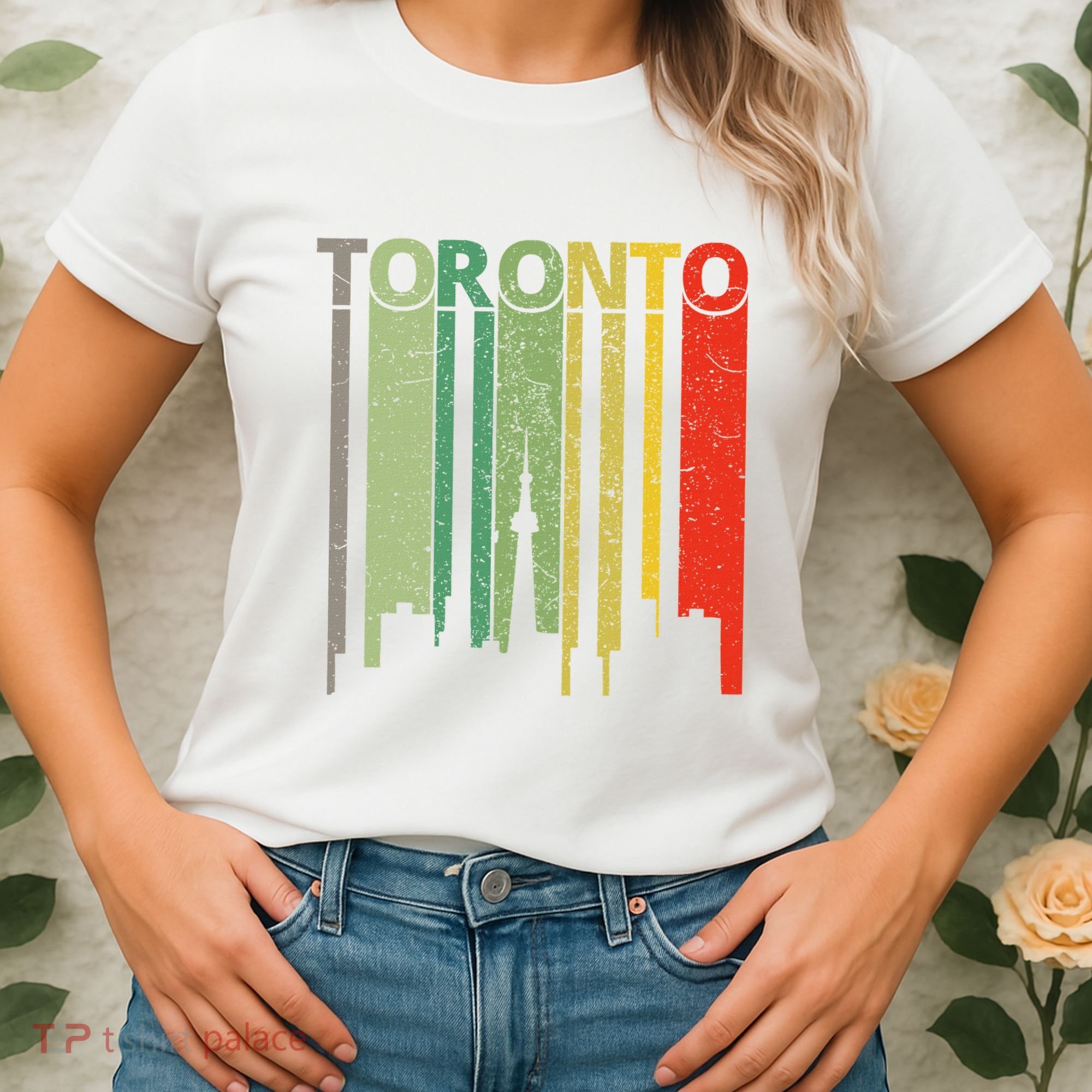 Toronto Skyline Retro Toronto Women's T-Shirt