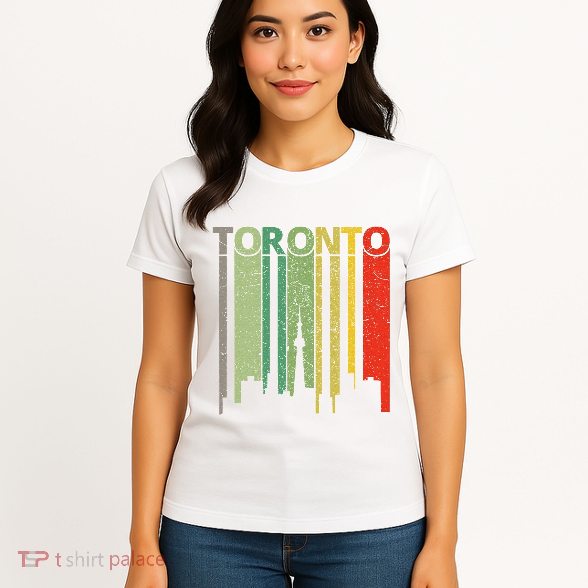 Toronto Skyline Retro Toronto Women's T-Shirt