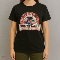 TrumpS Snowflake Removal Service Funny Trump Vintage T-Shirt thumb 4