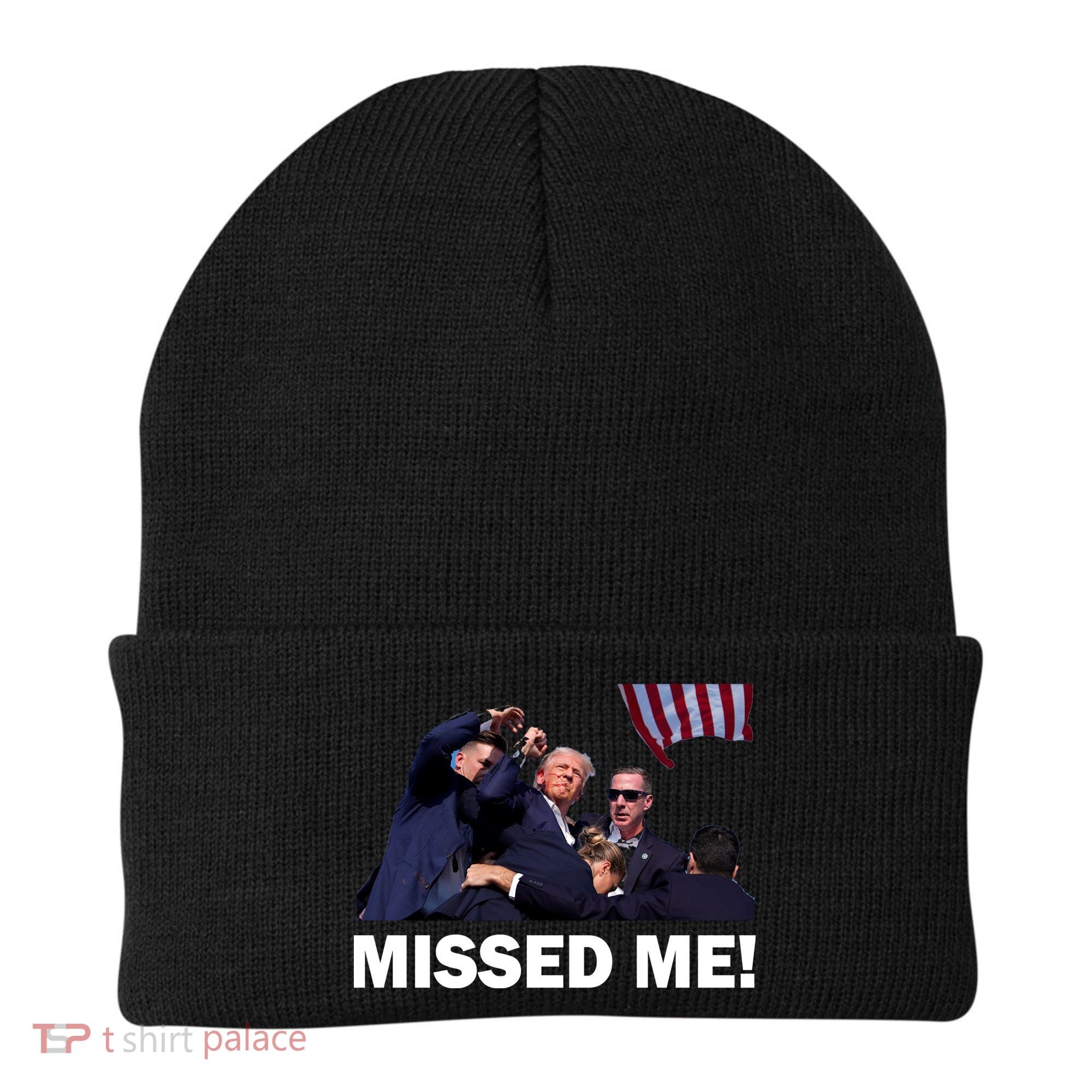 Trump Shot Rally Assassination Missed Me! Beanie