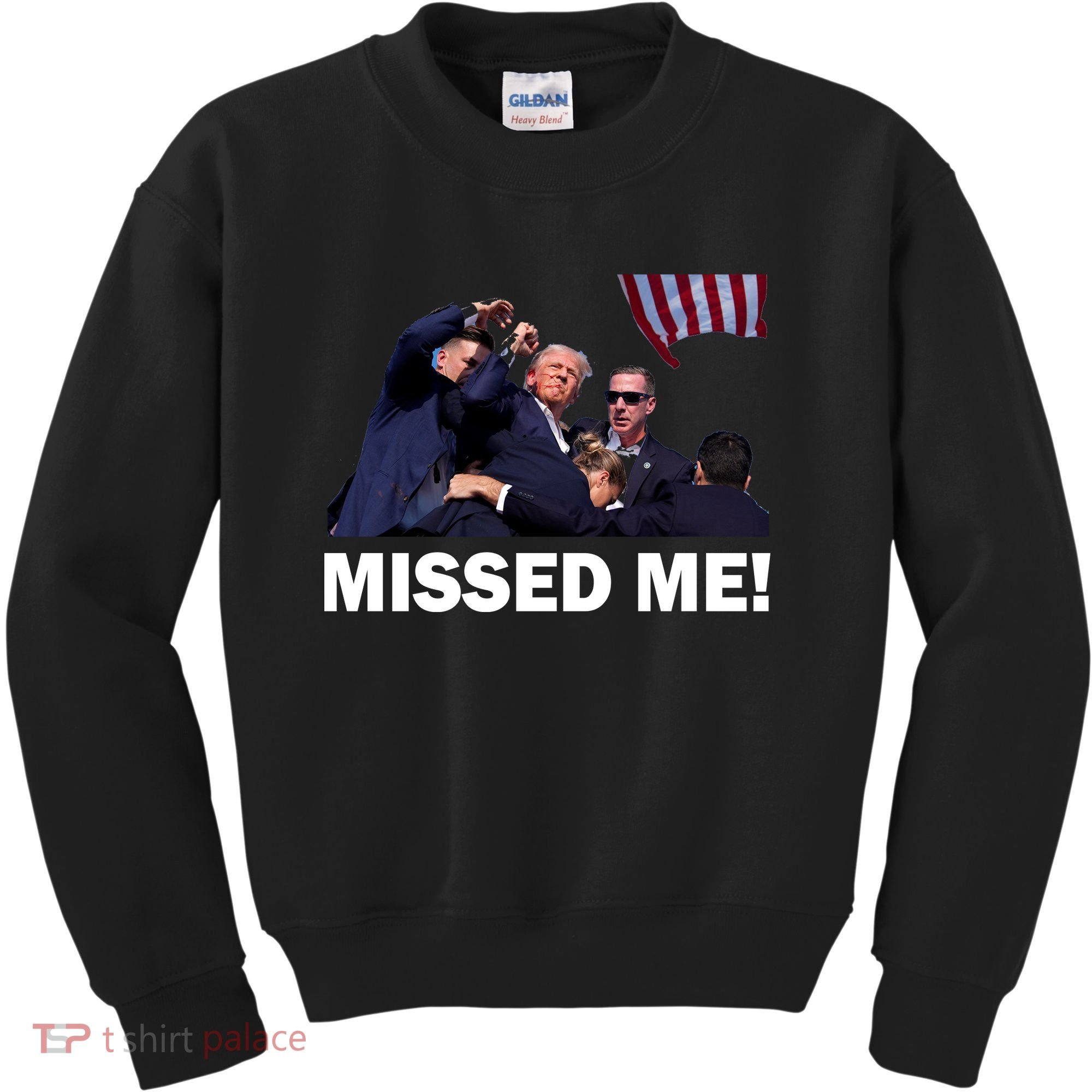 Trump Shot Rally Assassination Missed Me! Kids Sweatshirt