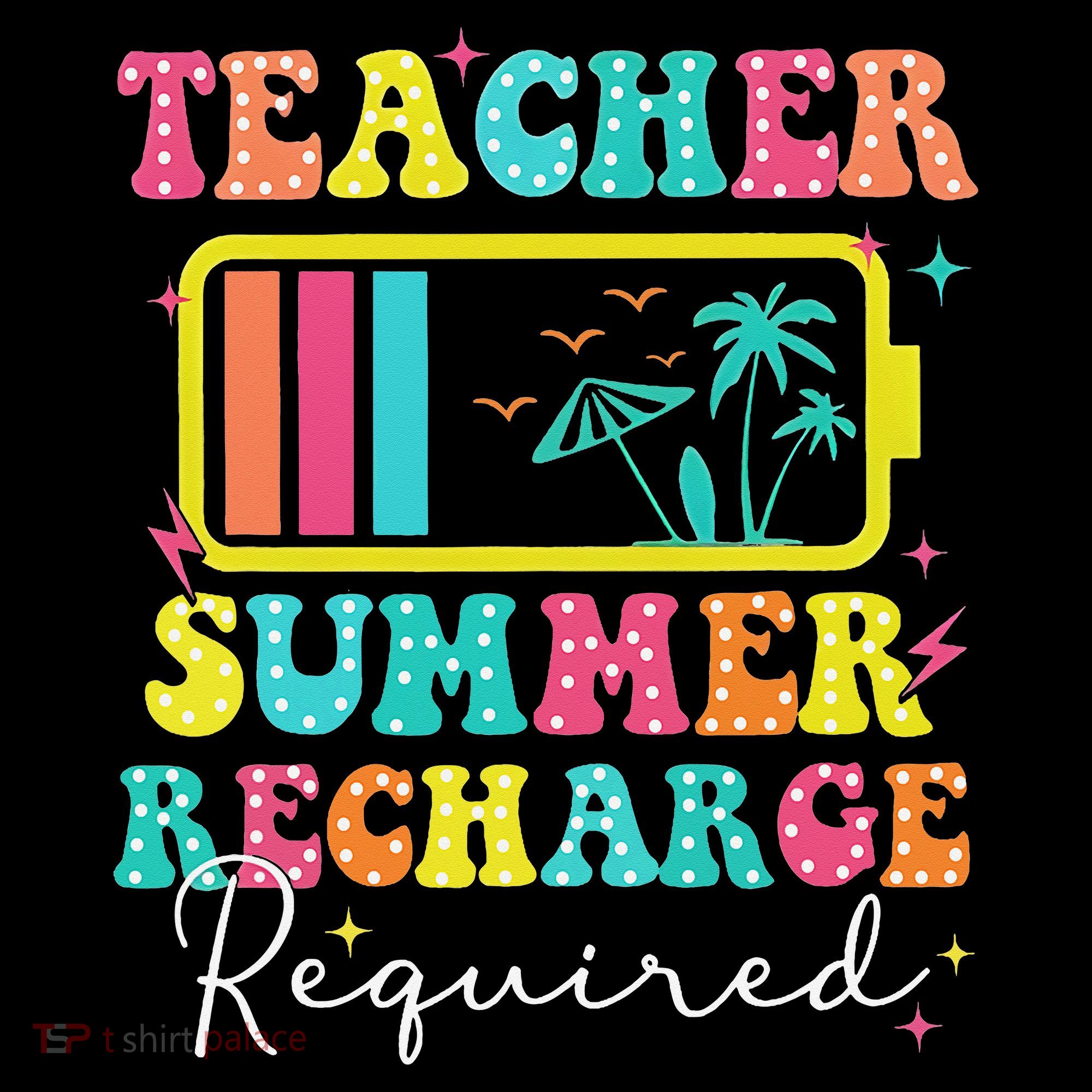 Teacher Summer Recharge Required Funny Motivational Teacher Coffee Mug