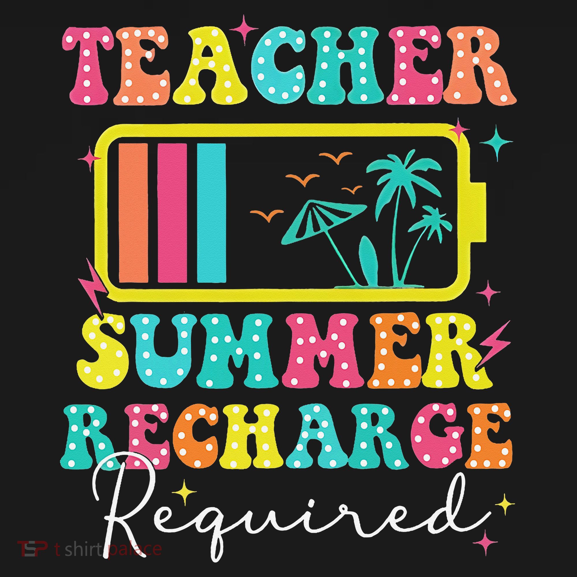Teacher Summer Recharge Required Funny Motivational Teacher Baby Bodysuit