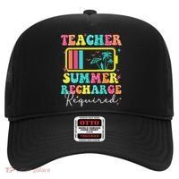 Teacher Summer Recharge Required Funny Motivational Teacher Hat thumb 0