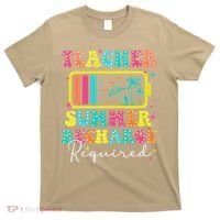 Teacher Summer Recharge Required Funny Motivational Teacher T-Shirt thumb 0