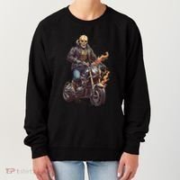 Trendy Skeleton Riding A Motorbike Women's Sweatshirt thumb 0