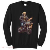 Trendy Skeleton Riding A Motorbike Sweatshirt thumb 0
