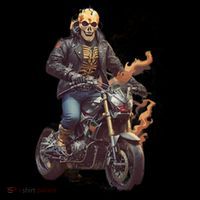 Trendy Skeleton Riding A Motorbike Coffee Mug thumb 5