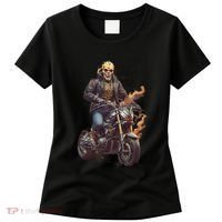 Trendy Skeleton Riding A Motorbike Women's T-Shirt thumb 0