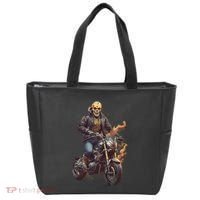 Trendy Skeleton Riding A Motorbike Tote Bag thumb 0